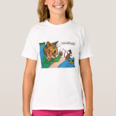The Dreamweaver Mascot, Louis Wain T-shirt (Voorkant)