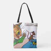 The Dreamweaver Mascot, Louis Wain Tote Bag (Achterkant)