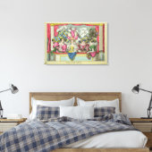 The Dress Circle, gepubliceerd door Thomas McLean, Canvas Afdruk (Insitu (Slaapkamer))