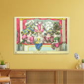 The Dress Circle, gepubliceerd door Thomas McLean, Canvas Afdruk (Insitu (Woonkamer))