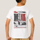 The Drift King - Meester van het ondergrondse race T-shirt (Achterkant)