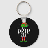 The Drip Elf Group Matching Family Christmas Swag Sleutelhanger (Voorkant)