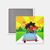 "The Drive" Magneet (Voorkant / Achterkant)