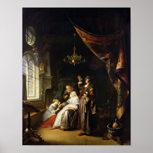 The Dropsical Woman, c.1663 Poster (Voorkant)