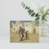 The Drum Beater, 1867 Briefkaart (Staand voorkant)