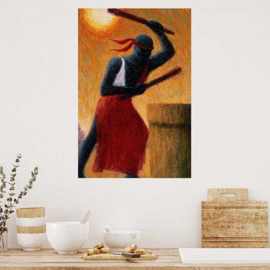 The Drummer 1993 Poster (Keuken)