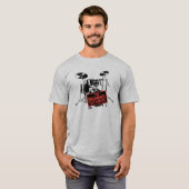 The Drummer Has Arrived T-shirt (Voorkant volledig)