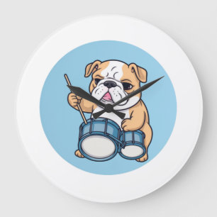 The Drumming Bulldog Beats en Bulldog Grooves  Grote Klok