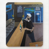 The Drunken Sailor Painting by Alfred Fox Muismat (Voorkant)