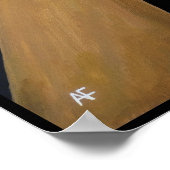 The Drunken Sailor Painting by Alfred Fox Poster (Hoek)