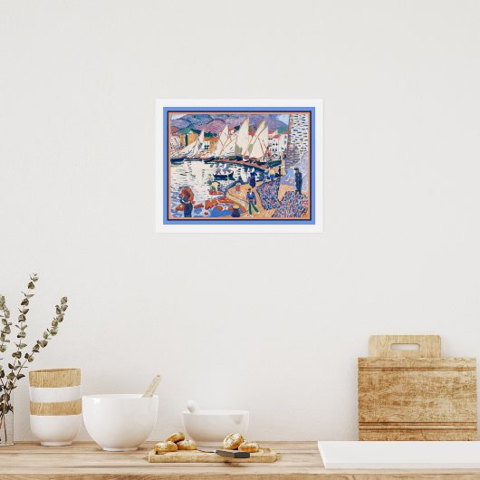 "The Drying Sails" van Andre Derain ca. 1905 Poster (Keuken)