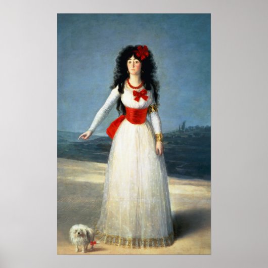 The Duchess of Alba, 1795 Poster (Voorkant)