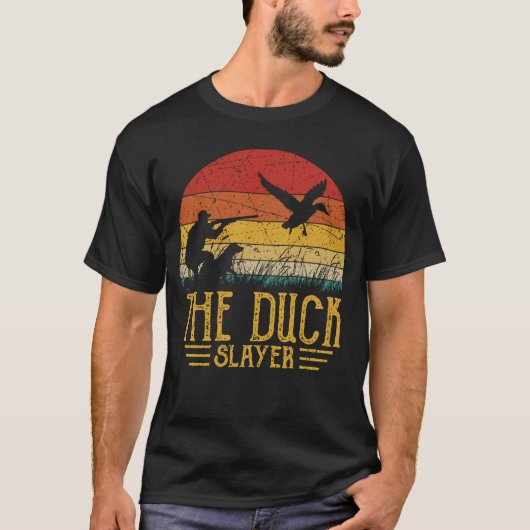 The Duck Slayer Hunting Vintage T-shirt (Voorkant)