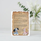 The Duel by Eugene Field briefkaart (Staand voorkant)