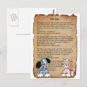 The Duel by Eugene Field briefkaart (Voorkant / Achterkant)