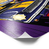 The Duel: Mustang vs. Corvette Foto Afdruk (Hoek)