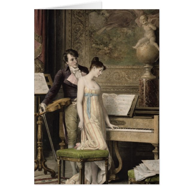 The Duet (mezzotint) (Voorkant)