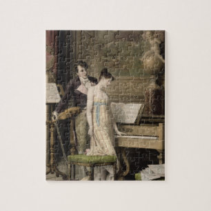 The Duet (mezzotint) Legpuzzel