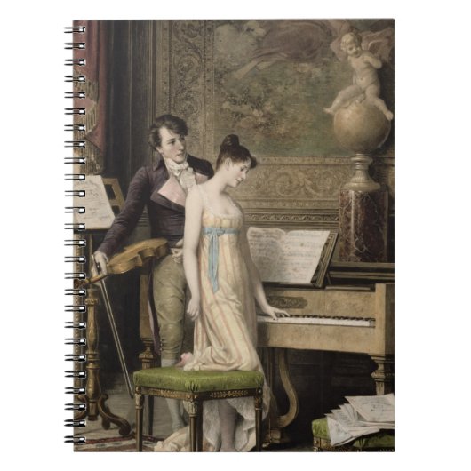 The Duet (mezzotint) Notitieboek (Voorkant)