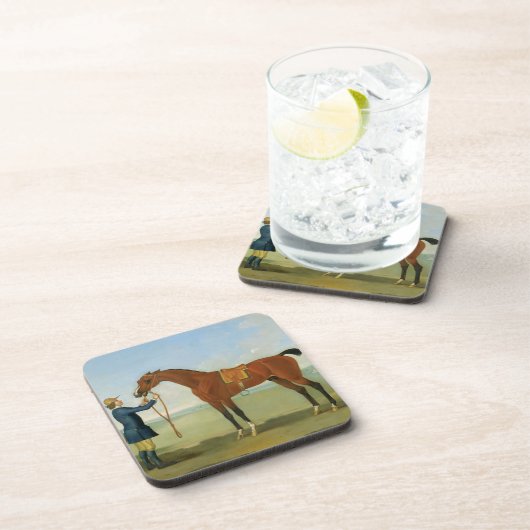 The Duke of Devonshire's Flying Childers, 1742 (oi Bier Onderzetter (Rechterzijde)