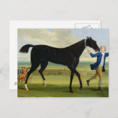 The Duke of Rutland's 'Bonny Black', c.1720 (olie  Briefkaart (Voorkant / Achterkant)