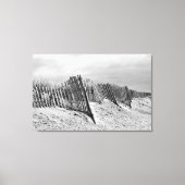 The Dune Fence Canvas Print (Voorkant)
