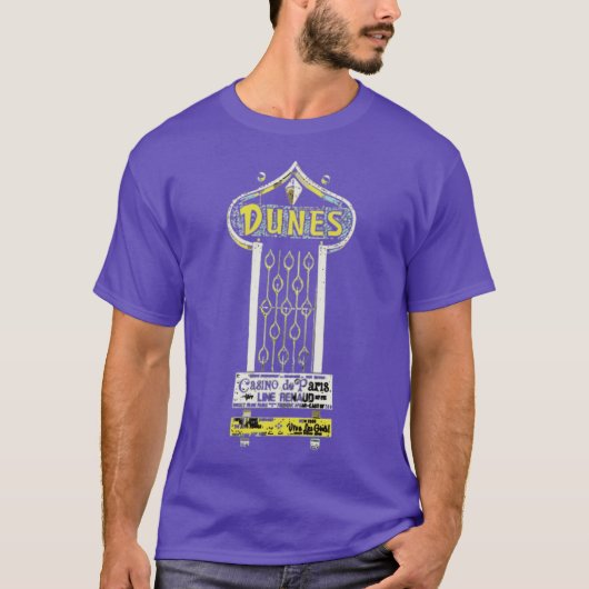 The Dunes Hotel Sign -  Las Vegas T-shirt (Voorkant)