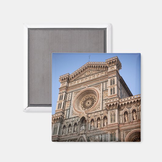 The Duomo, Florence, Italië 2 Magneet (Voorkant / Achterkant)