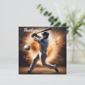 The Dust-Cloud Showdown: een pitcher's fury Bedankkaart (Staand voorkant)