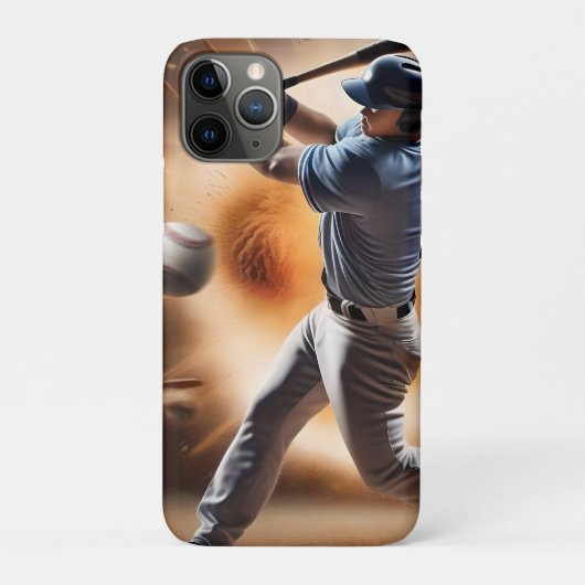 The Dust-Cloud Showdown: een pitcher's fury Case-Mate iPhone Case (Achterkant)