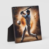 The Dust-Cloud Showdown: een pitcher's fury Fotoplaat (Voorkant)