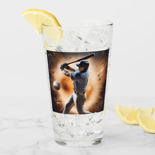 The Dust-Cloud Showdown: een pitcher's fury Glas (Voorkant ijs)