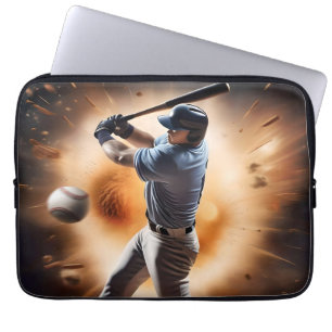 The Dust-Cloud Showdown: een pitcher's fury Laptop Sleeve
