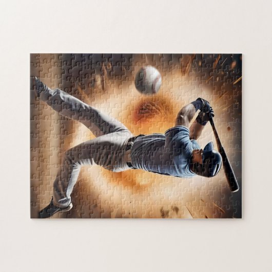 The Dust-Cloud Showdown: een pitcher's fury Legpuzzel (Horizontaal)