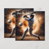 The Dust-Cloud Showdown: een pitcher's fury Save The Date (Voorkant / Achterkant)