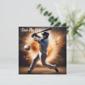 The Dust-Cloud Showdown: een pitcher's fury Save The Date (Staand voorkant)