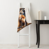 The Dust-Cloud Showdown: een pitcher's fury Sherpa Deken (In situ)