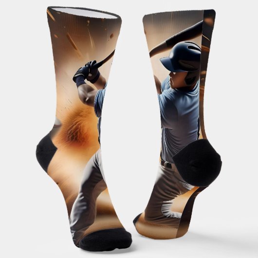 The Dust-Cloud Showdown: een pitcher's fury Sokken (Gebogen)