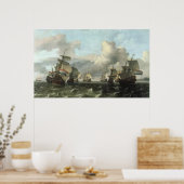 The Dutch Fleet of the India Company, 1675 Poster (Keuken)