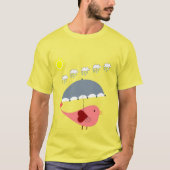 The Dye T-shirt Vogels (Voorkant)