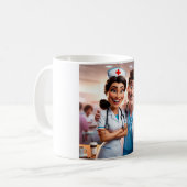 The Dynamic Duo: Mok voor verpleegkundigen en arts (Voorkant links)