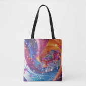 The Dynamite Swirl Tote Bag (Voorkant)