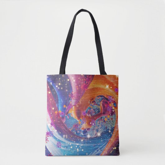 The Dynamite Swirl Tote Bag (Voorkant)