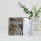 The Eads Bridge Briefkaart (Staand voorkant)