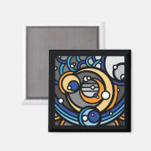 The Eagle has Landed Magneet (Voorkant / Achterkant)