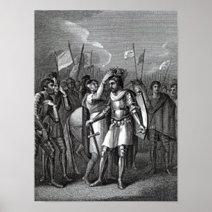 The Earl of Richmond kiest King Poster