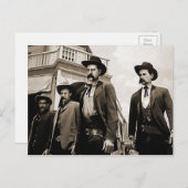 The Earps and Doc Holliday Tombstone Briefkaart (Voorkant / Achterkant)