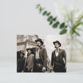 The Earps and Doc Holliday Tombstone Briefkaart (Staand voorkant)