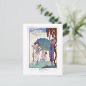 The Earth, 1925 (kleurenlitho) Briefkaart (Staand voorkant)