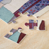 The Earth, 1925 (kleurenlitho) Legpuzzel (Zijkant)
